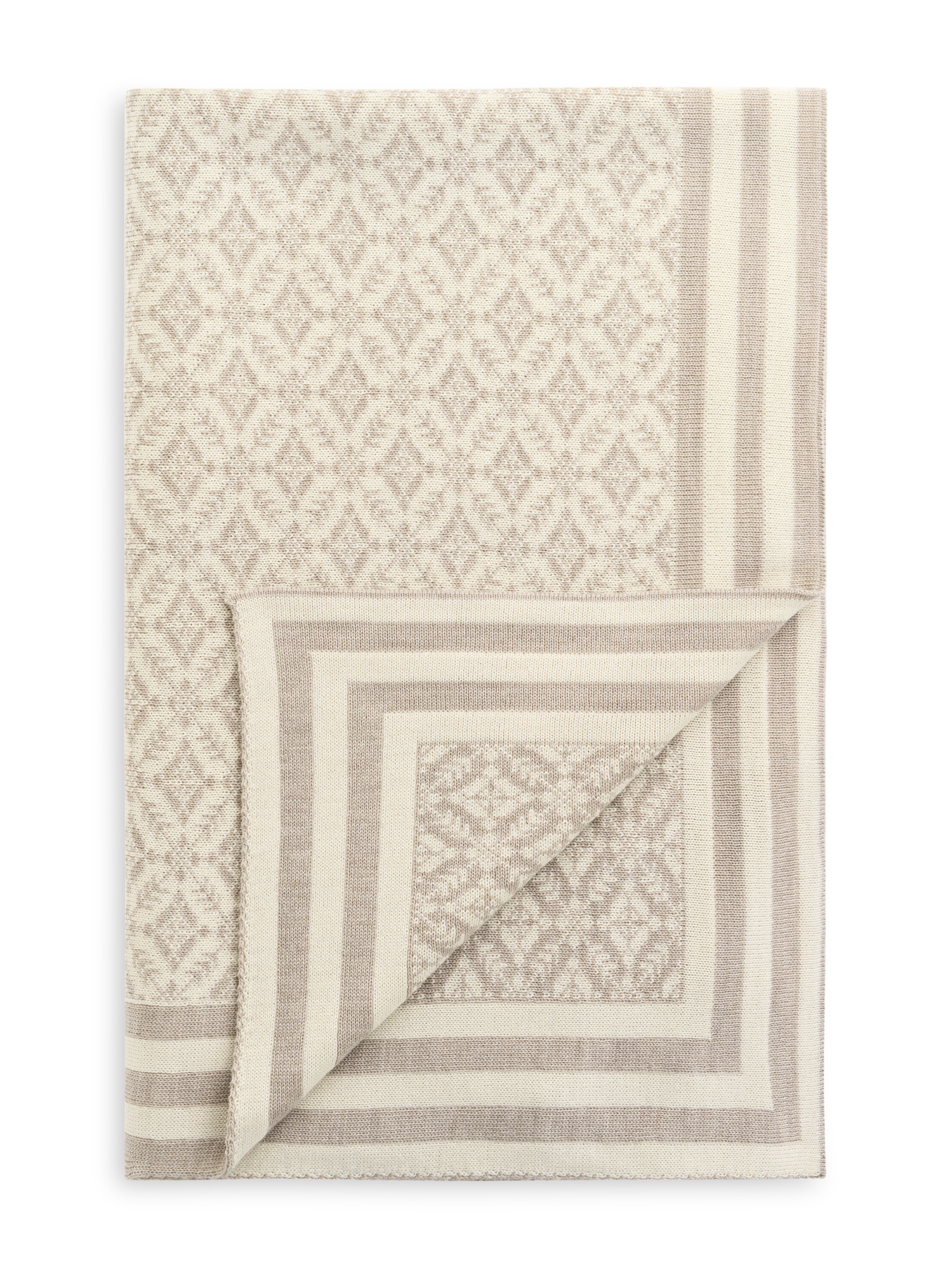 Frogner Merino Wool Blanket Offwhite Sand