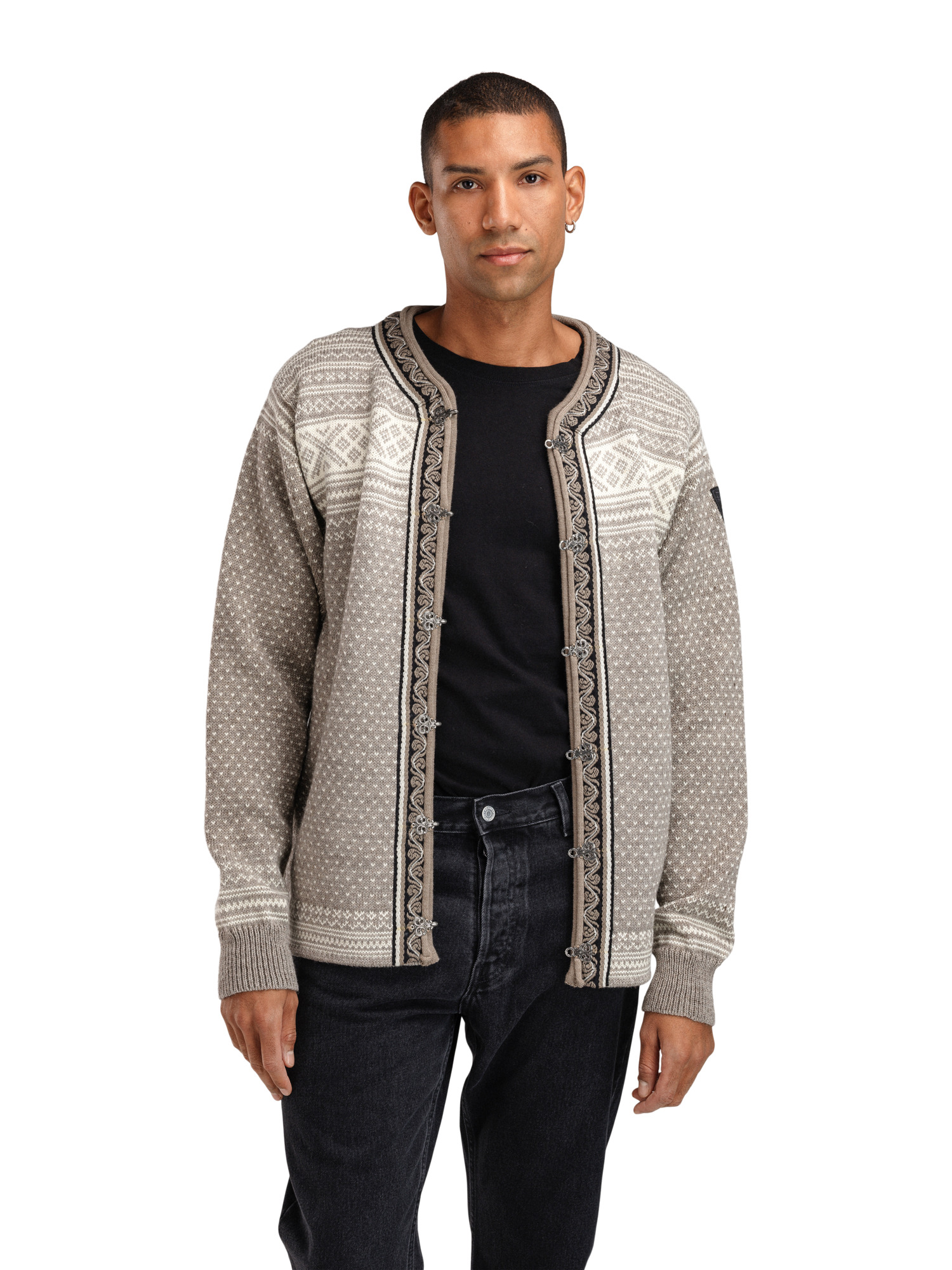 Setesdal Lusekofte Jacket - Norwegian Wool  Vanillasugar Naturalwhite